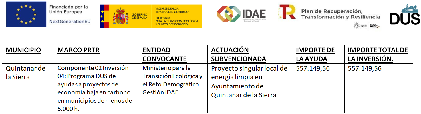 DUS Quintanar de la Sierra